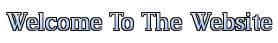 Welcome To The Website